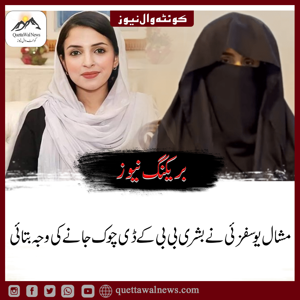 مشال یوسفزئی نے بشری بی بی کے ڈی چوک جانے کی وجہ بتائی