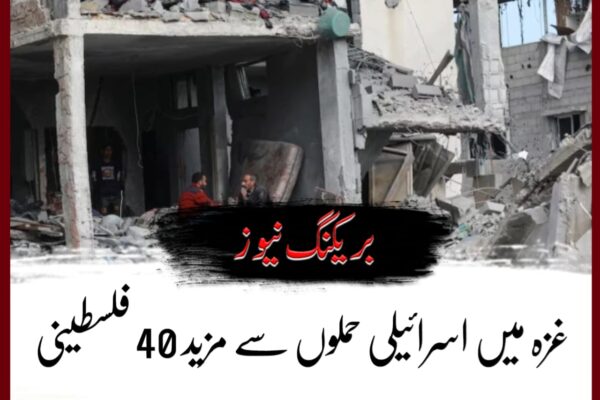 غزہ کی پٹی میں جاری اسرائیلی فوج کے حملوں سے مزید 42 فلسطینی شہید اور 133 زخمی ہوگئے۔