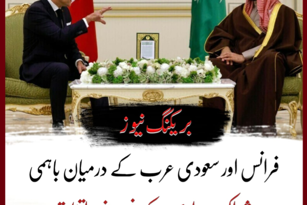 فرانس اور سعودی عرب کے درمیان باہمی شراکت داری کے فروغ پر اتفاق