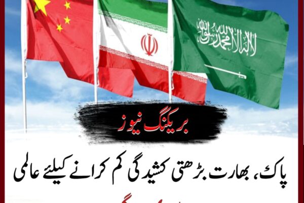 پاک، بھارت بڑھتی کشیدگی کم کرانے کیلئے عالمی برادری سرگرم